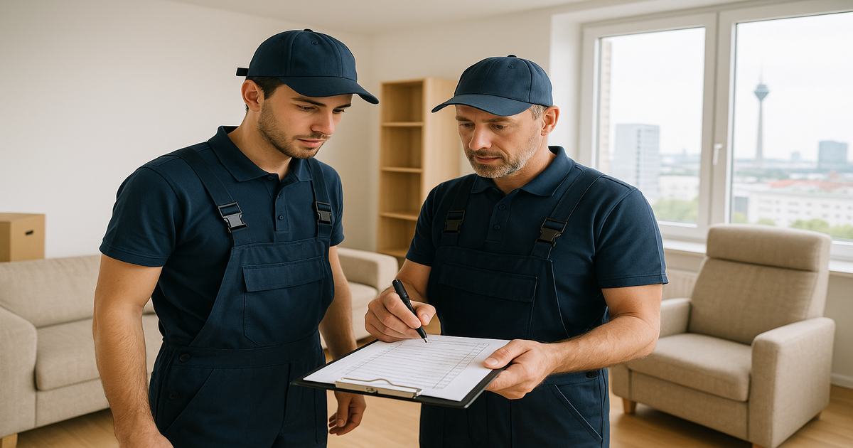 Möbeltransport Düsseldorf Ratgeber – Professionelles Team beim Möbeltransport